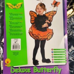 Deluxe Monarch Butterfly Costume for toddler